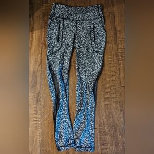 Lululemon Sole Training  Daisy Dust Alpine White Black/Black size 4